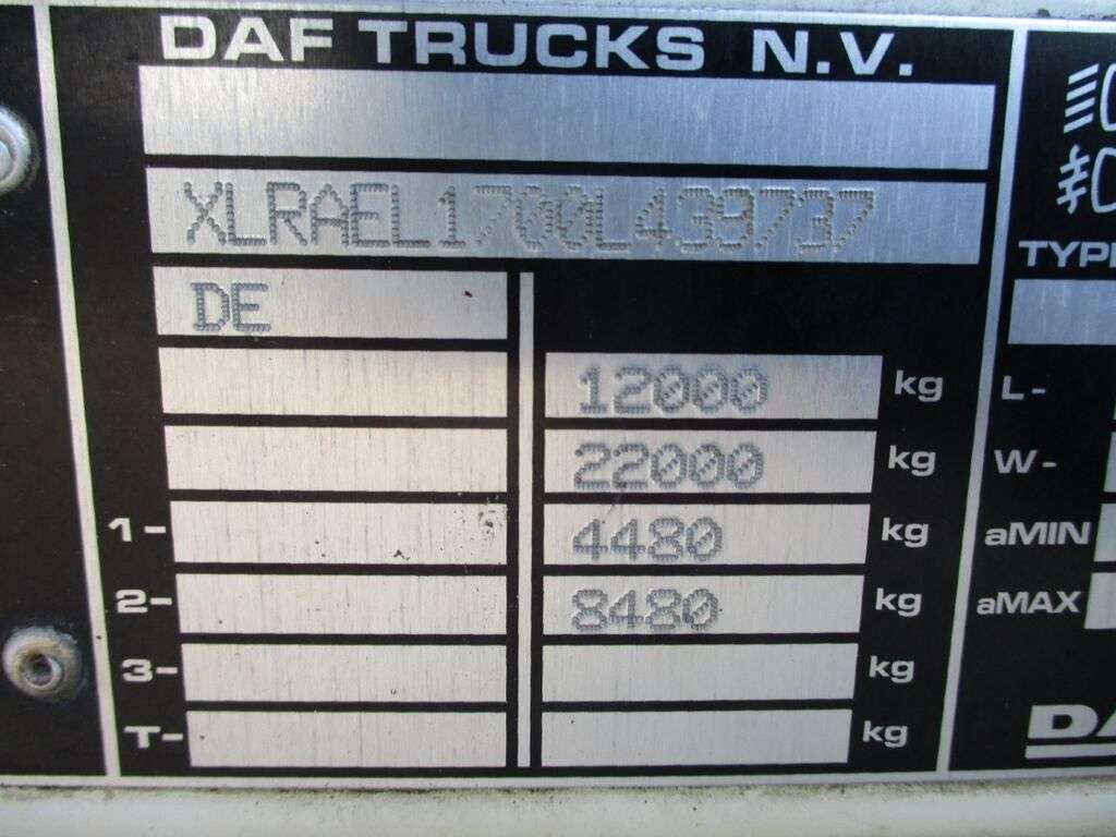 Nákladní vozidlo plachta DAF LF 12.250 - Photo 13